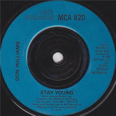 Don Williams - Stay Young download mp3 flac