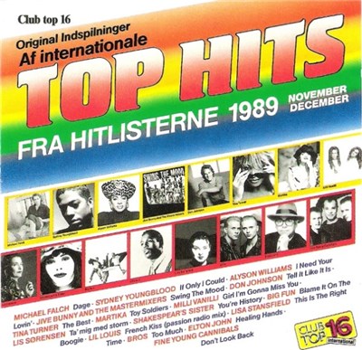 Various - Club Top 16 - Internationale Top Hits - November/December '89 download mp3 flac