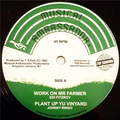 Edi Fitzroy / Johnny Ringo / Latty Guzang / The Roots Radics - Work On Mr Farmer / Plant Up Yu Vinyard / Muzical Organiza download mp3 flac