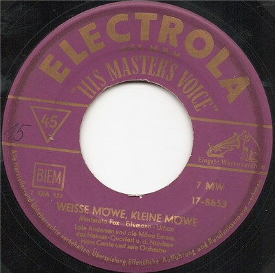 Lale Andersen - Weisse Möwe, Kleine Möwe download mp3 flac