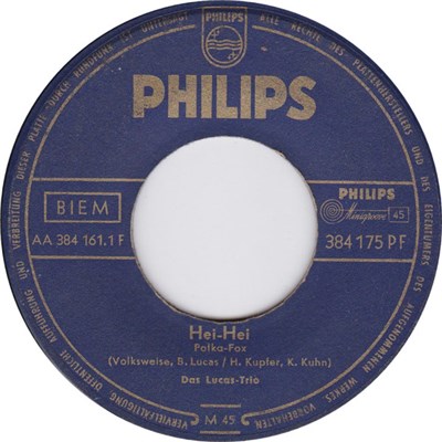 Das Lucas-Trio - Hei - Hei / Ein Kleines Zelt download mp3 flac