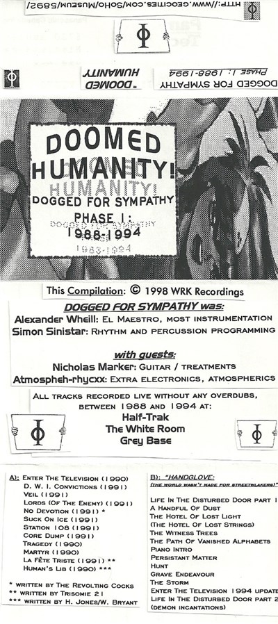 Dogged For Sympathy - Doomed Humanity Phase 1: 1988-1994 download mp3 flac