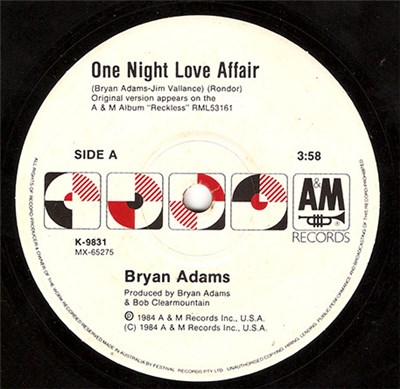 Bryan Adams - One Night Love Affair download mp3 flac