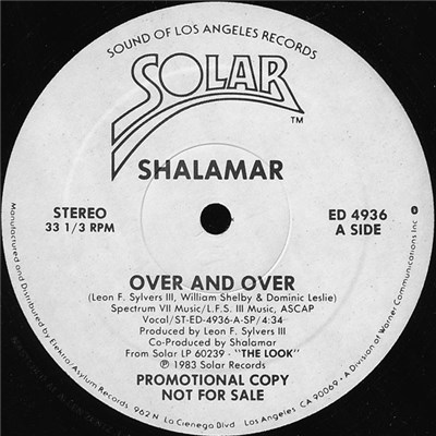 Shalamar - Over And Over download mp3 flac