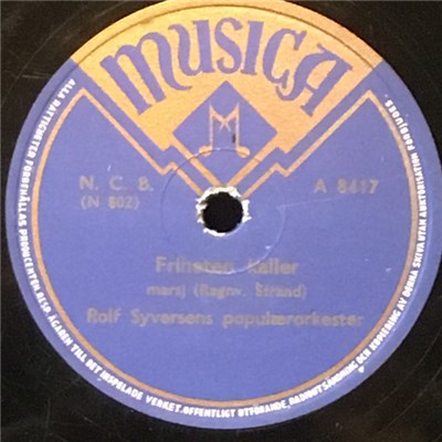 Rolf Syversens Populærorkester - Friheten kaller / Folden Marsj download mp3 flac