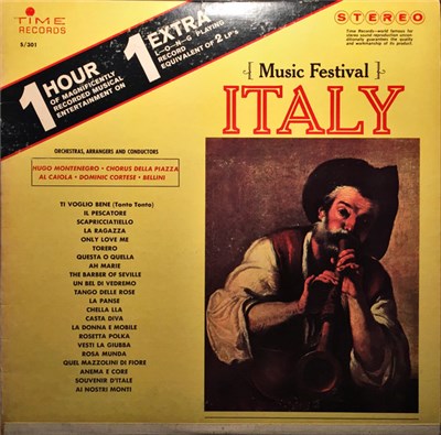 Hugo Montenegro, Chorus Della Piazza, Al Caiola, Dominic Cortese, Bellini - Music Festival: Italy download mp3 flac