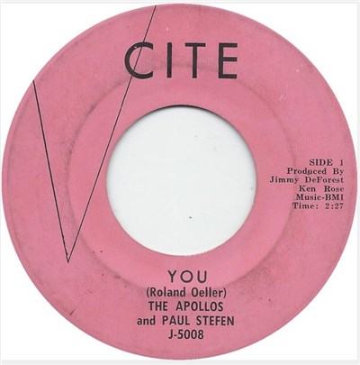 The Apollos , Paul Stefen - You / Cry Angel Cry download mp3 flac