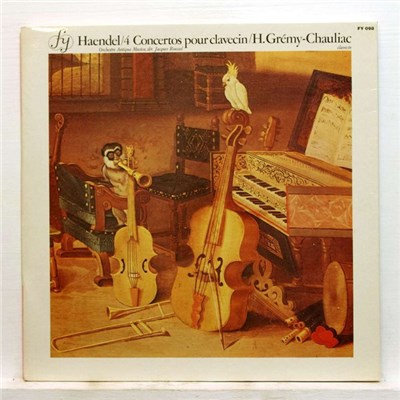 Huguette Gremy Chauliac, Orchestre Antiqua Musica - Handel/4 Concertos Pour Clavecin download mp3 flac