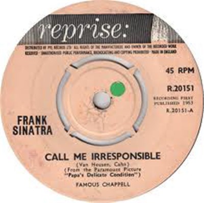 Frank Sinatra - Call Me Irresponsible download mp3 flac