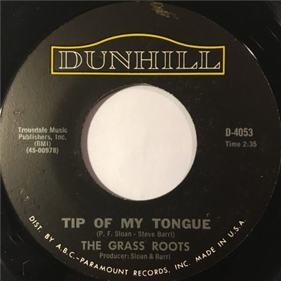 The Grass Roots - Tip Of My Tongue/Look Out Girl download mp3 flac