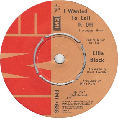 Cilla Black - I Wanted To Call It Off download mp3 flac