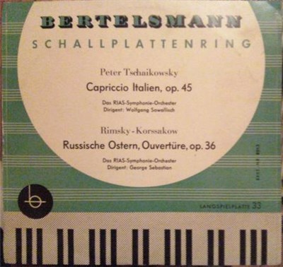 Peter Tschaikowsky / Rimsky-Korssakow - Capriccio Italien, Op. 45 / Russische Ostern, Ouvertüre, Op. 36 download mp3 flac
