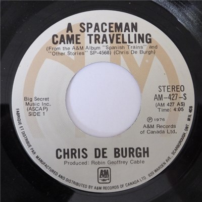 Chris de Burgh - A Spaceman Came Travelling download mp3 flac
