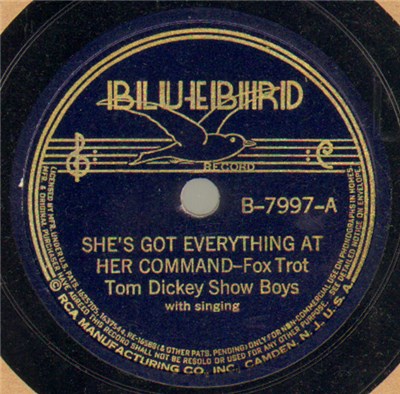 Tom Dickey Show Boys - She's Got Everything At Her Command / I Thank You, Mister Moon download mp3 flac