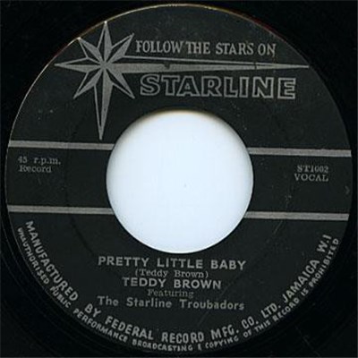 Teddy Brown Featuring The Starline Troubadors - Pretty Little Baby / Jenny-V download mp3 flac