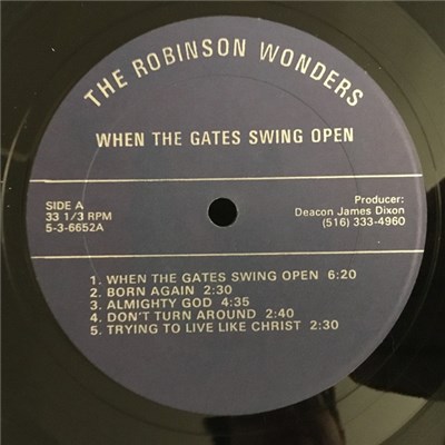 The Robinson Wonders - When The Gates Swing Open download mp3 flac