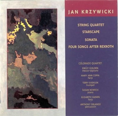 Jan Krzywicki - String Quartet; Starscape; Sonata; Four Songs After Rexroth download mp3 flac