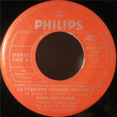 Nana Mouskouri - La Première Chanson Ensemble download mp3 flac