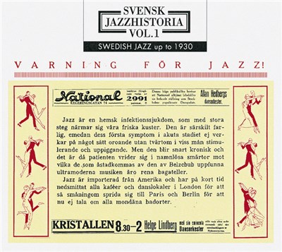 Various - Svensk Jazzhistoria Vol. 1: Swedish Jazz 1899-1930: Varning För Jazz! download mp3 flac