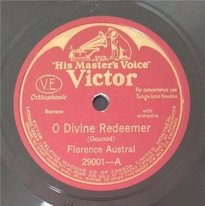 Florence Austral - O Divine Redeemer / There Is A Green Hill download mp3 flac