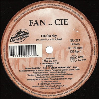 Fan .. Cie - Ola Ola Hey download mp3 flac