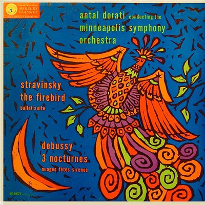 Stravinsky / Debussy - Antal Dorati, Minneapolis Symphony Orchestra - The Firebird Ballet Suite / Three Nocturnes download mp3 flac