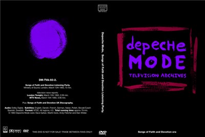 Depeche Mode - Television Archives. Songs Of Faith And Devotion Era download mp3 flac