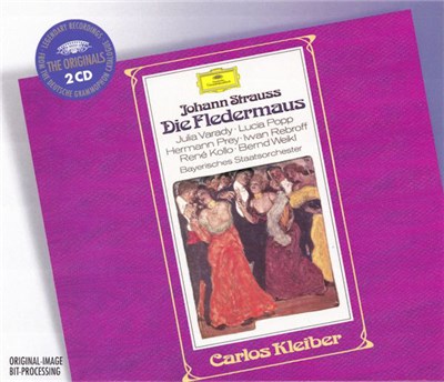 Johann Strauss - Julia Varady, Lucia Popp, Hermann Prey, Iwan Rebroff, René Kollo, Bernd Weikl, Bayerisches Staatsorchester, Carlos Kleiber - Die Fledermaus download mp3 flac