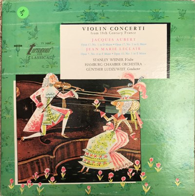 Jacques Aubert / Jean Marie Leclair, Stanley Weiner, Hamburg Chamber Orchestra, Günther Ludzuweit - Violin Concerti From 18th Century France download mp3 flac