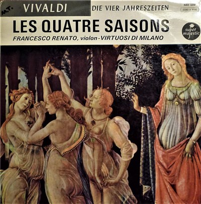 Vivaldi / Francesco Renato / Virtuosi Di Milano - Les Quatre Saisons download mp3 flac