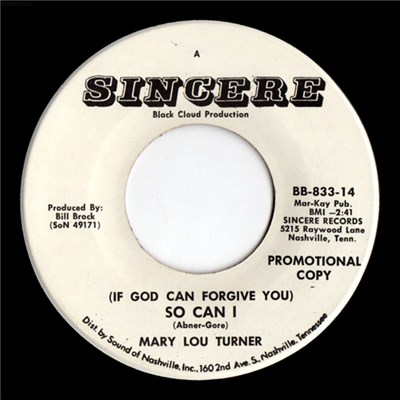 Mary Lou Turner - (If God Can Forgive You) So Can I download mp3 flac