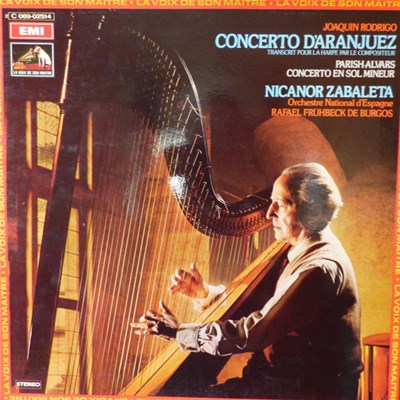 Joaquín Rodrigo, Parish-Alvars, Nicanor Zabaleta, Rafael Frühbeck De Burgos, Orchestre National D'Espagne - Concerto De Aranjuez - Concerto En Sol Mineur download mp3 flac