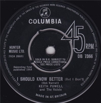 Keith Powell And The Valets - I Should Know Better download mp3 flac