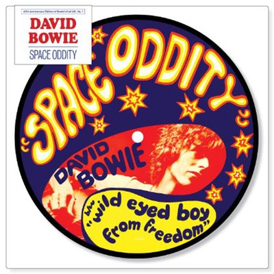 David Bowie - Space Oddity (40th Anniversary 7" Picture Disc) download mp3 flac
