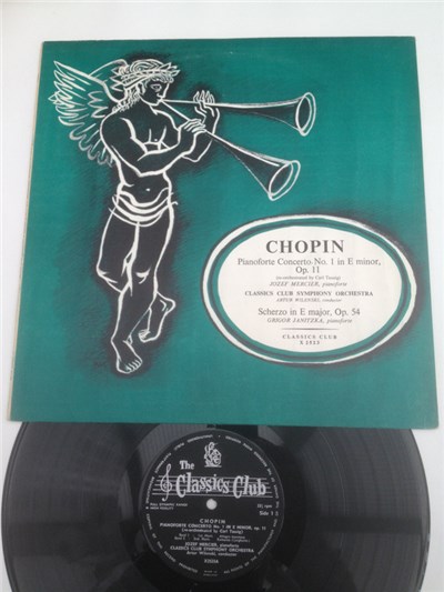 Frédéric Chopin, Jozef Mercier, Classics Club Symphony Orchestra, Artur Wilenski / Grigor Janitzka - Pianoforte Concerto No. 1 In E Minor, Op. 11 / Scherzo In E Major, Op. 54 download mp3 flac