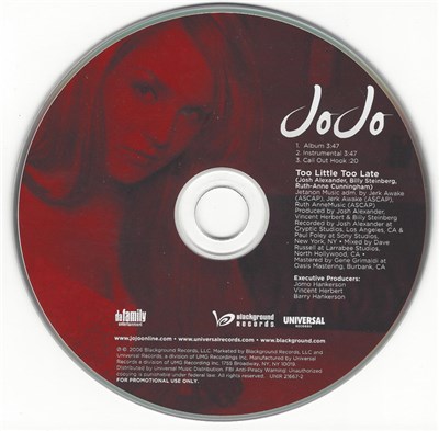 JoJo - Too Little Too Late download mp3 flac