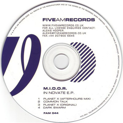M.I.D.O.R. - In Novate E.P. download mp3 flac