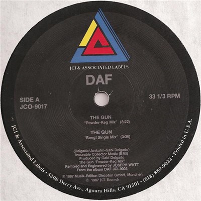 DAF - The Gun download mp3 flac