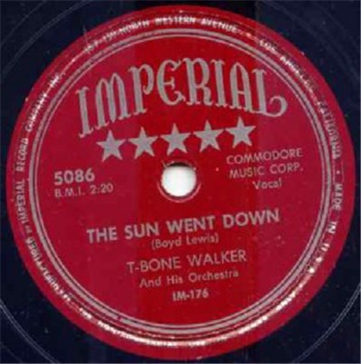 T-Bone Walker & His Orchestra - The Sun Went Down / You Don't Love Me download mp3 flac