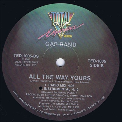 The Gap Band - All The Way Yours download mp3 flac