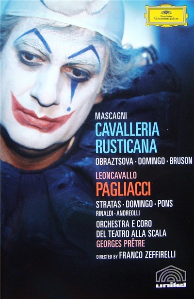 Mascagni - Obraztsova · Domingo · Bruson / Leoncavallo - Stratas · Domingo · Pons / Orchestra E Coro Del Teatro Alla Scala, Georges Prêtre , Directed By Franco Zeffirelli - Cavalleria Rusticana / Pagliacci download mp3 flac