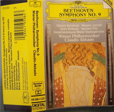 Beethoven / Wiener Philharmoniker / Claudio Abbado / Gabriela Beňačková / Marjana Lipovšek / Gösta Winbergh / Hermann Prey / Konzertvereinigung Wiener Staatsopernchor - Symphonie No. 9 download mp3 flac