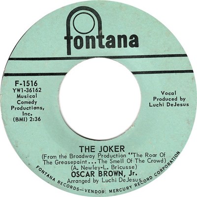 Oscar Brown Jr. - The Joker download mp3 flac
