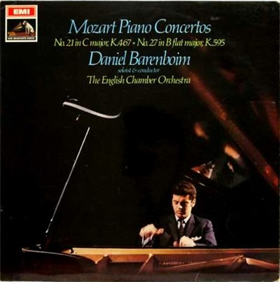 Mozart, Daniel Barenboim, The English Chamber Orchestra - Piano Concertos: No. 21 In C Major, K.467 ・ No. 27 In B Flat Major, K.595 download mp3 flac