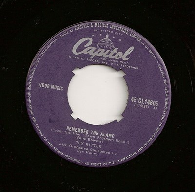 Tex Ritter - Remember The Alamo / The Searchers download mp3 flac