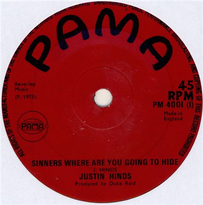Justin Hinds - Sinners Where Are You Going To Hide / If It's Love You Need download mp3 flac