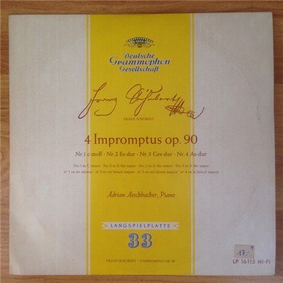 Franz Schubert, Adrian Aeschbacher - Vier Impromptus Op. 90 download mp3 flac