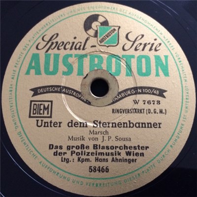 Das Große Blasorchester Der Polizeimusik Wien - Unter Dem Sternenbanner / Alte Kameraden download mp3 flac