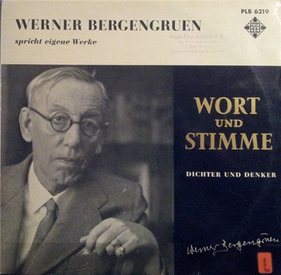 Werner Bergengruen - Spricht Eigene Werke download mp3 flac