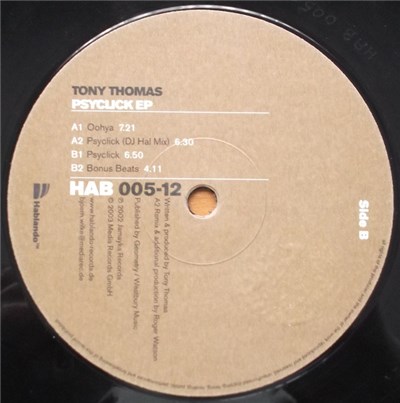 Tony Thomas - Psyclick EP download mp3 flac